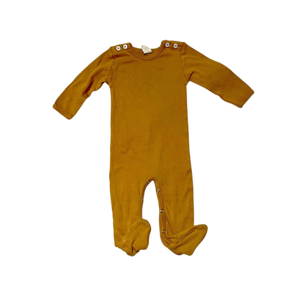 Kate Quinn Organic Cotton Footie Sleeper 9m